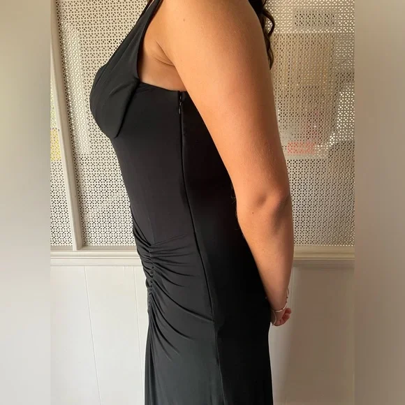 New Jonathan Simkhai Naomi Black Midi Dress - Picture 4 of 13